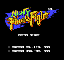 File:Mighty Final Fight Title.png