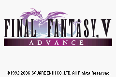 File:Final Fantasy V Advance Title.png