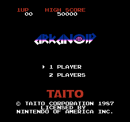 File:Arkanoid Title.png