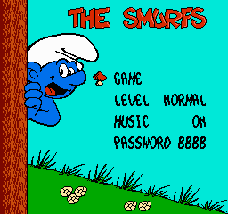 File:The Smurfs (NES)-title.png