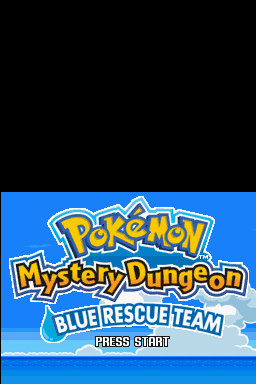 Pokémon Mystery Dungeon Blue Rescue Team title.png