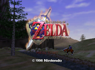 File:Ocarina of time Title.png
